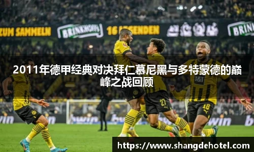 2011年德甲经典对决拜仁慕尼黑与多特蒙德的巅峰之战回顾